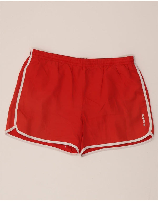 Pantaloncini da bagno da donna LOTTO UK 18 XL Poliestere rosso