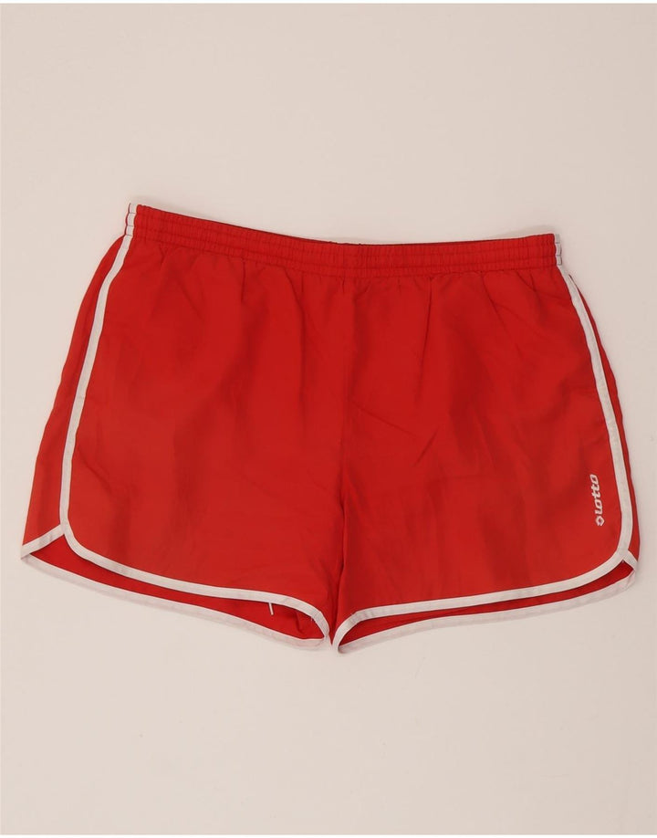 Pantaloncini da bagno da donna LOTTO UK 18 XL Poliestere rosso