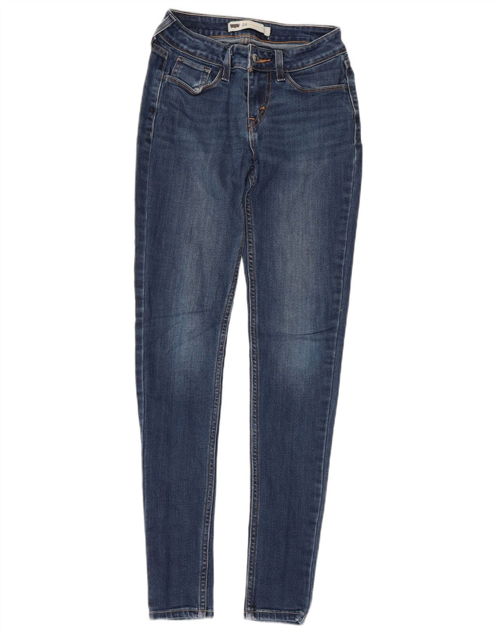 Jeans skinny da donna Levi's W24 L30 cotone blu