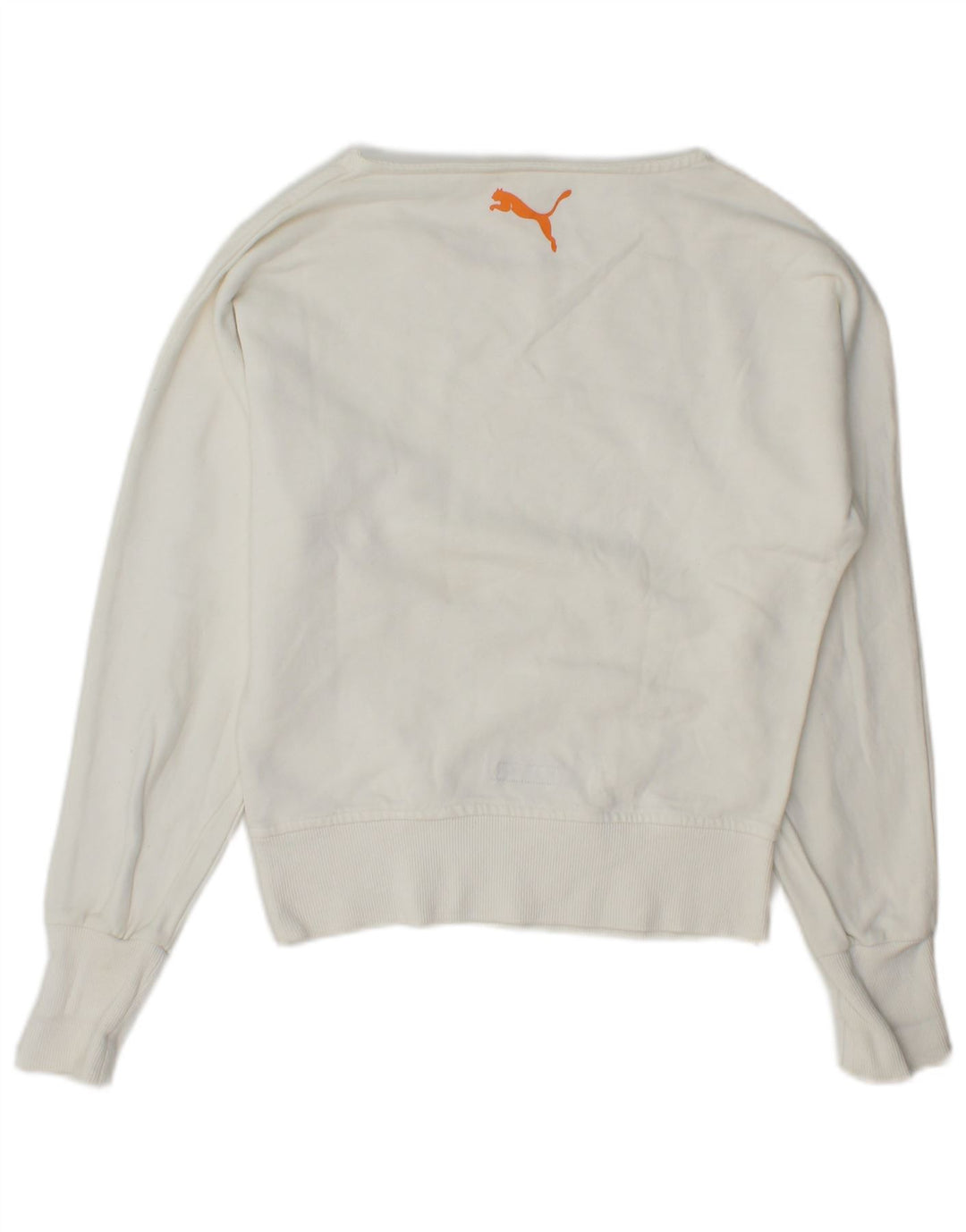 Felpa grafica da donna Puma UK 6 XS bianca