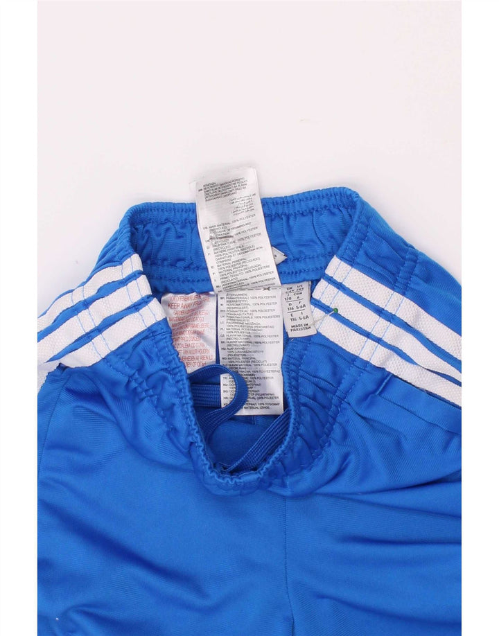 Pantaloni della tuta da ragazzo Adidas Joggers 5-6 anni in poliestere blu