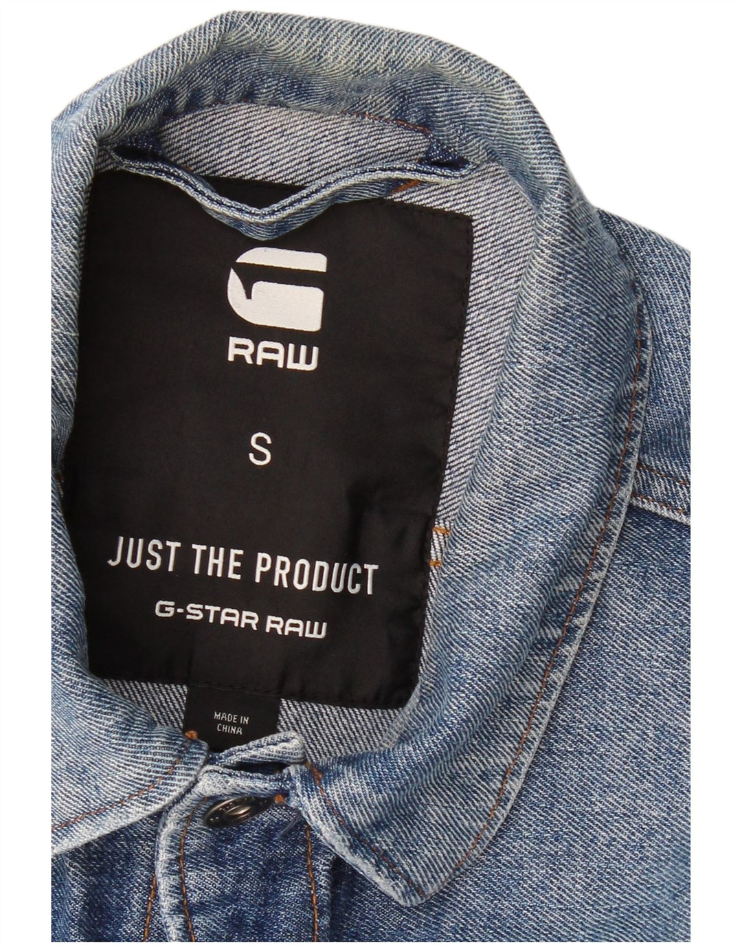 Giacca di jeans da uomo G-Star UK 36 piccola blu