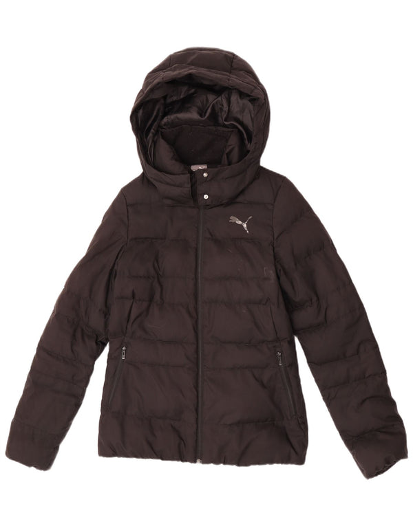 Giacca imbottita con cappuccio da donna Puma UK 8 Small Nero Poliestere
