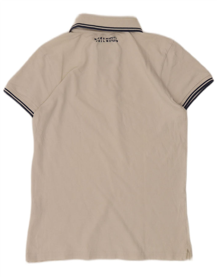 Polo North Sails da uomo piccola bianca