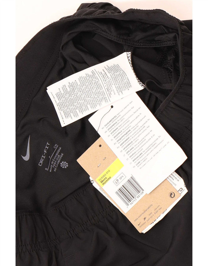 Pantaloncini sportivi Nike Dri Fit da uomo piccoli in poliestere nero