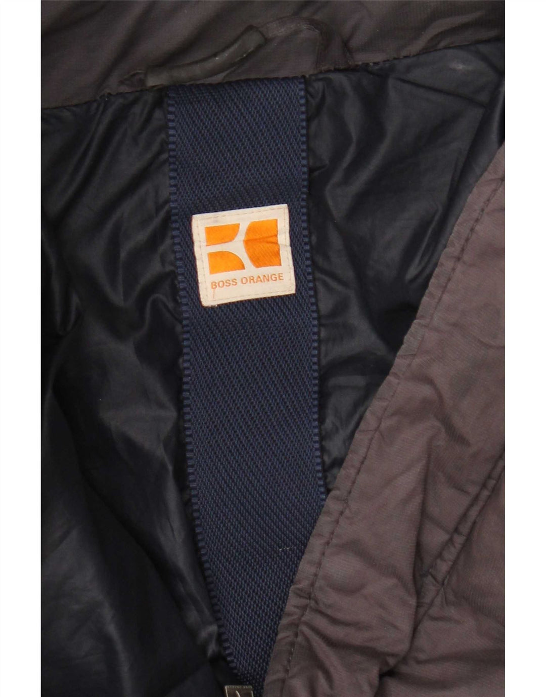 Giacca imbottita con cappuccio da uomo Hugo Boss UK 38 medio marrone