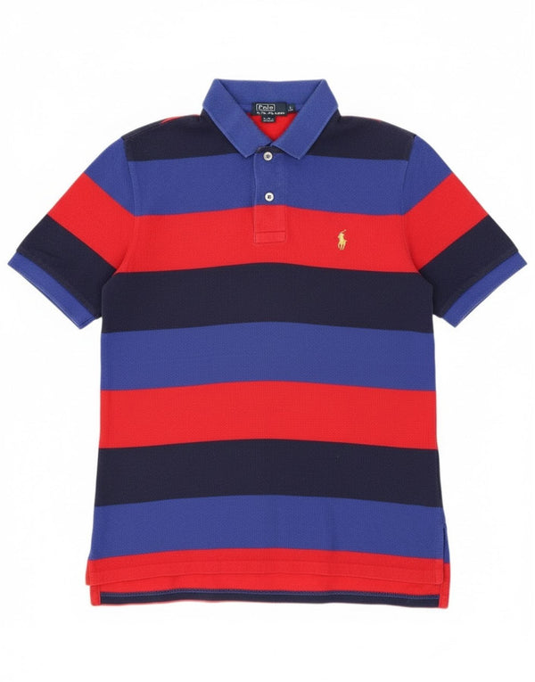 Polo Ralph Lauren da bambino, 10-11 anni, a righe medie, multicolore