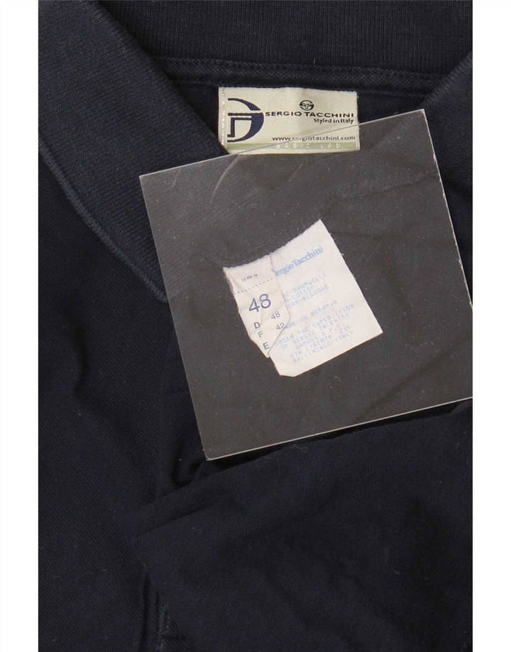 Polo Uomo Sergio Tacchini IT 48 Medio Blu Navy Cotone