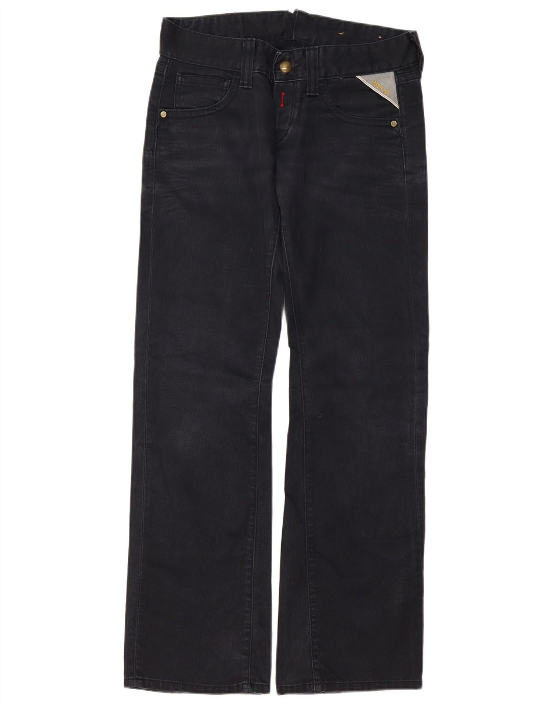 Jeans bootcut da donna Replay W30 L32 cotone nero