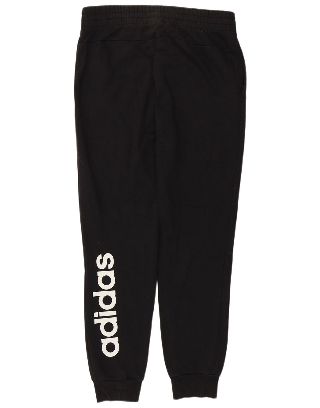 Pantaloni da tuta con grafica Adidas da donna Joggers UK 12/14 Medio Nero