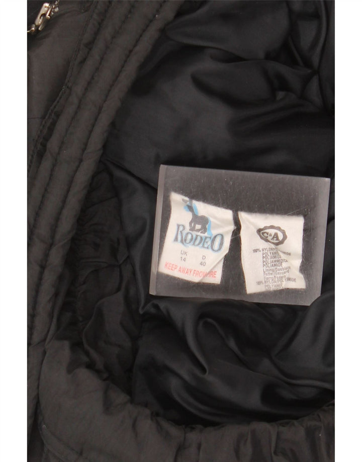 Pantaloni da sci da uomo Rodeo UK 14 Large Nero Poliammide