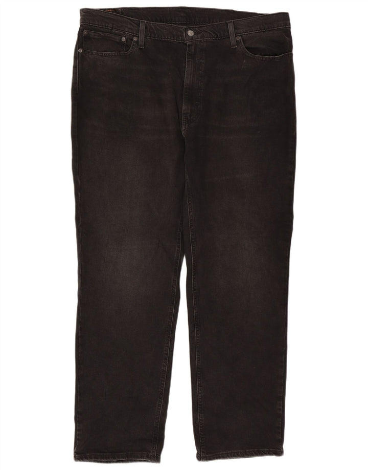 Levi's Uomo 541 Jeans affusolati W40 L32 Cotone Nero
