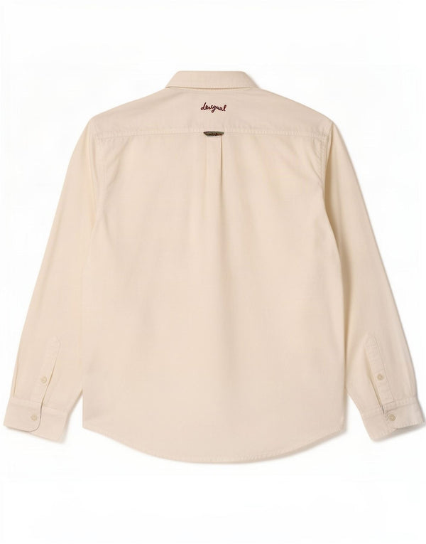 Desigual Camicia Uomo 2XL Bianco Cotone