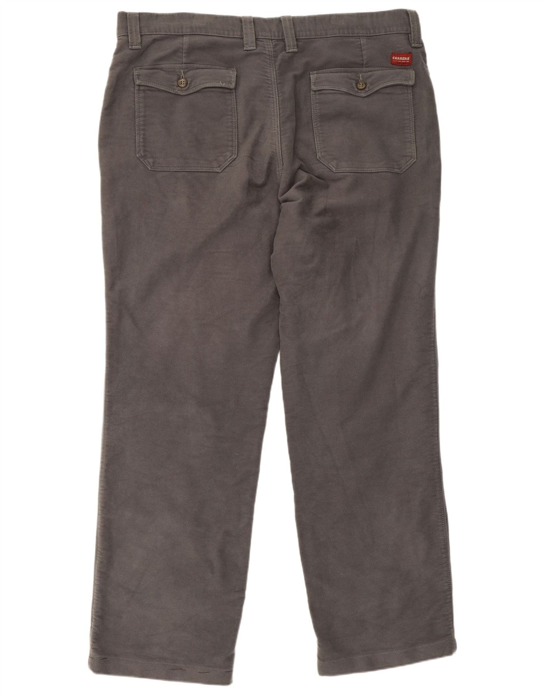 Carrera Pantaloni chino regolari da uomo W40 L30 Cotone grigio