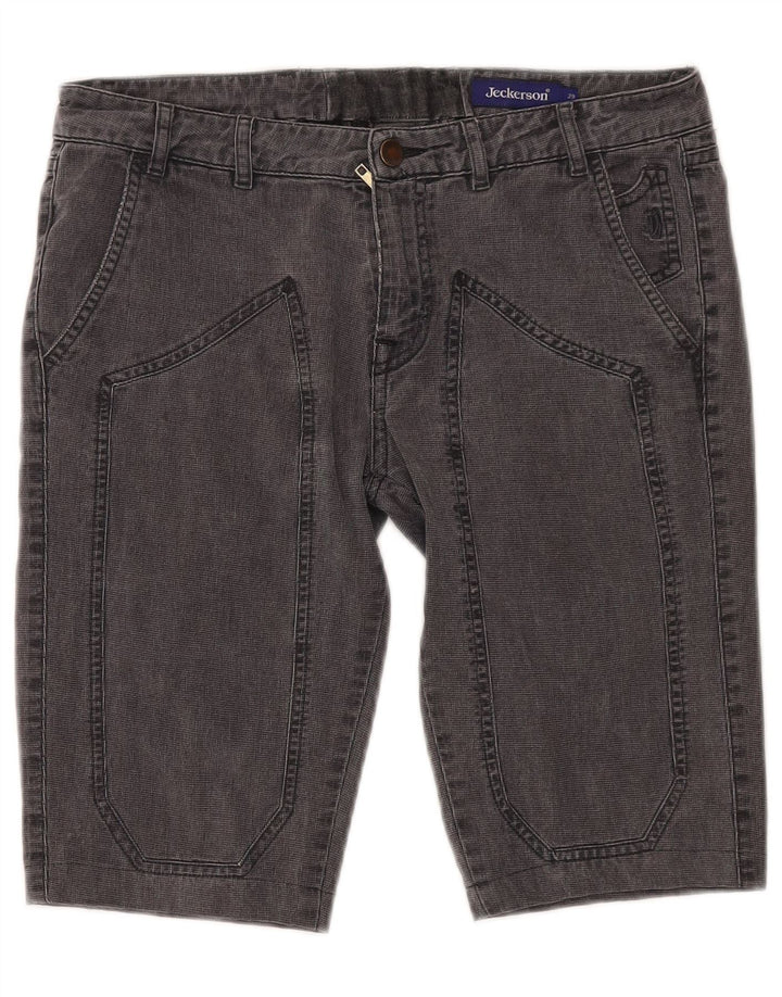 Pantaloncini chino da uomo JECKERSON W29 cotone nero medio