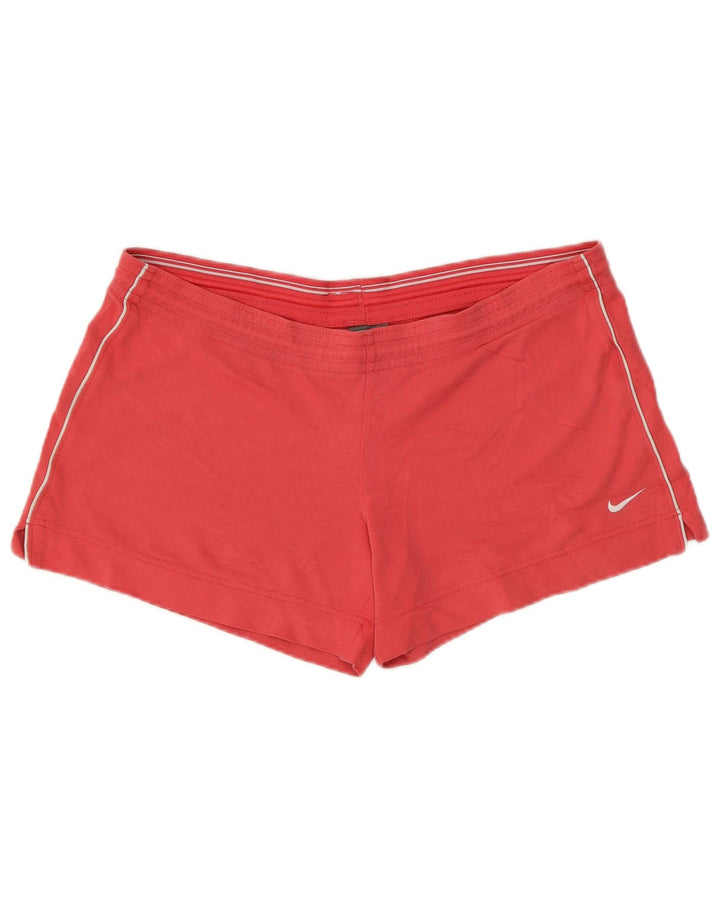 Pantaloncini sportivi Nike Performance da donna UK 12/14 Cotone rosso medio