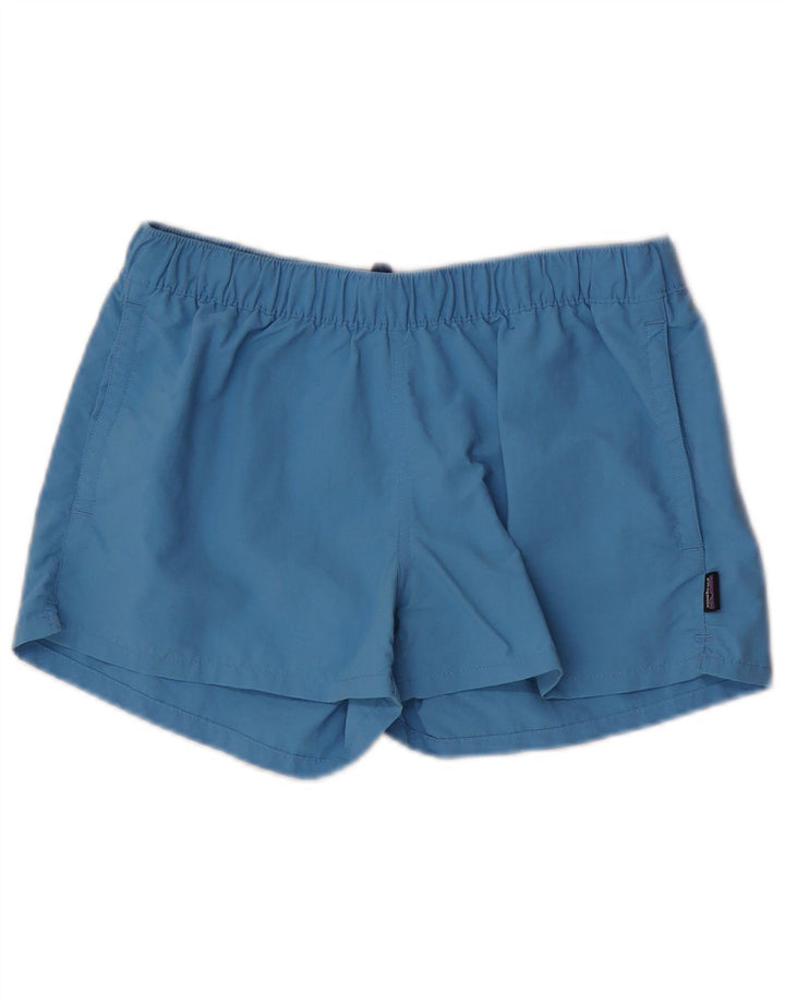 Pantaloncini sportivi da donna Patagonia UK 12 nylon blu medio