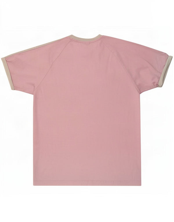 Maglietta Adidas da uomo Top Large in cotone rosa