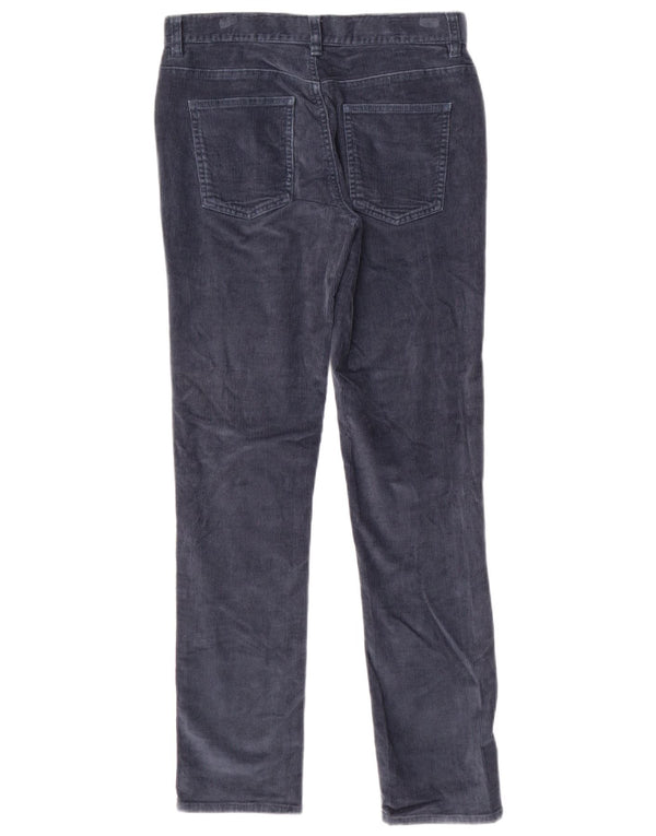 Pantaloni slim in velluto a coste BODEN da ragazzo 15-16 anni W28 L30 cotone blu navy