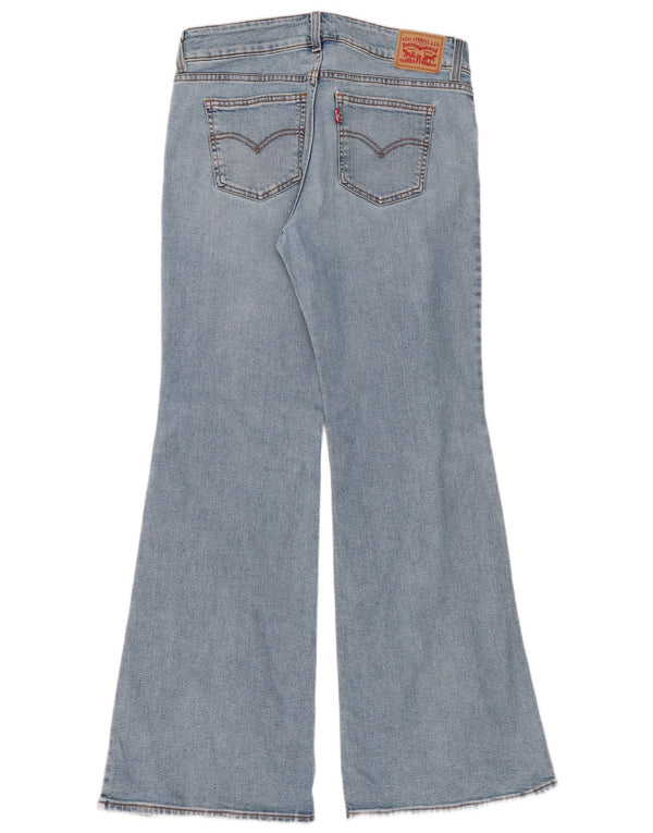Jeans Levi's da donna super svasati W31 L34 cotone blu