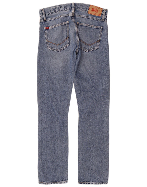 Jeans dritti Luke da donna Rifle W30 L32 cotone blu