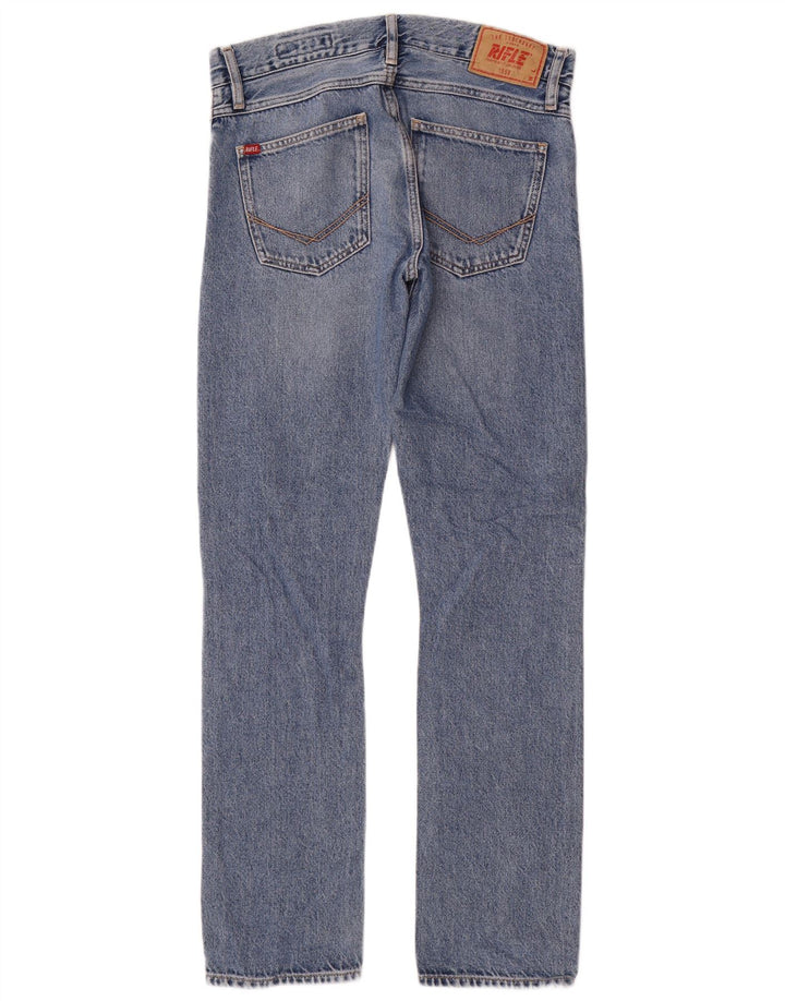 Jeans dritti Luke da donna Rifle W30 L32 cotone blu