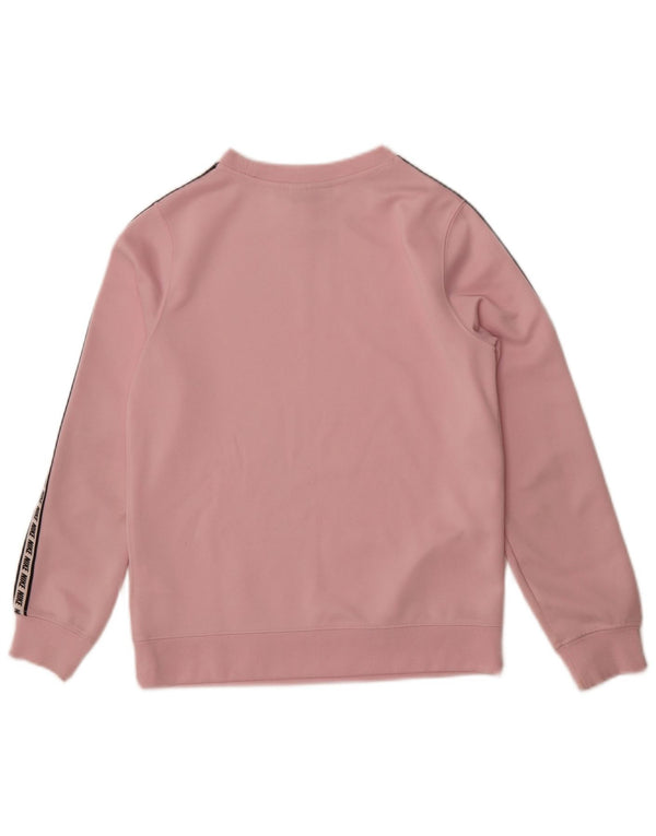 Felpa grafica Nike per ragazze, maglione, 10-11 anni, poliestere rosa medio