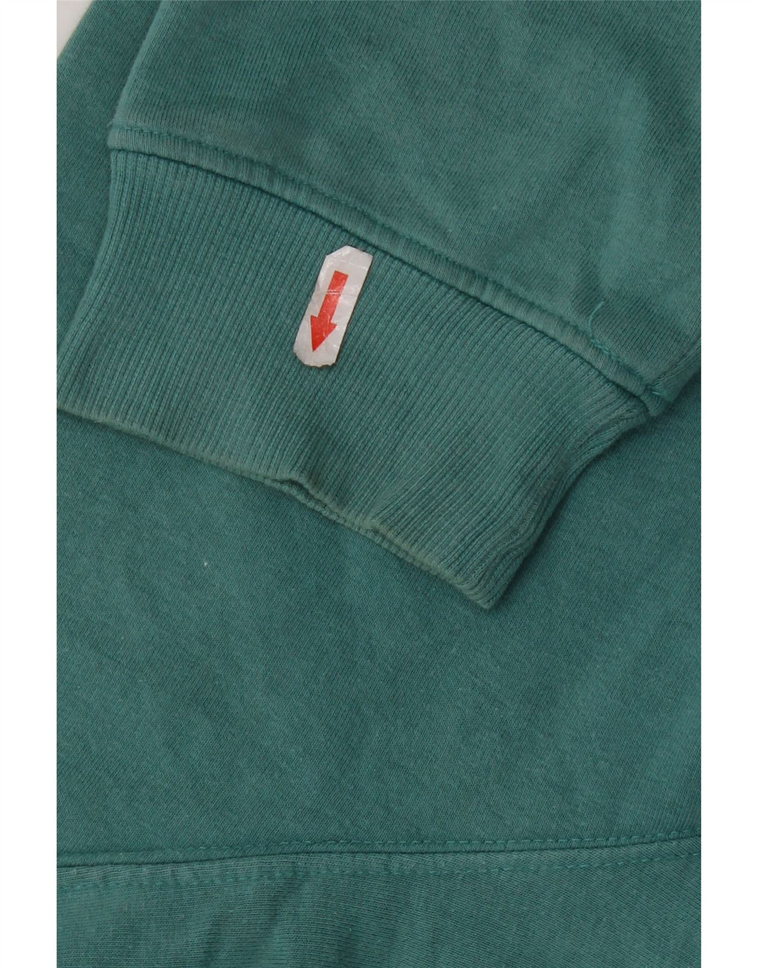 Felpa oversize con grafica da donna Zara UK 16 grande cotone blu