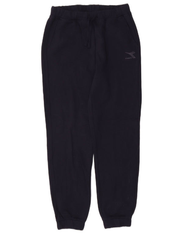 Pantaloni Tuta Uomo Diadora Small Blu Navy Cotone