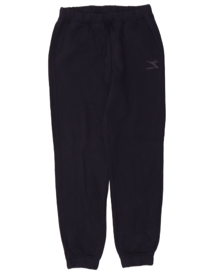 Pantaloni Tuta Uomo Diadora Small Blu Navy Cotone