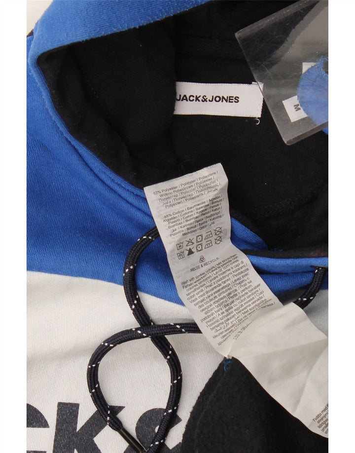 Jack & Jones - Felpa con cappuccio grafica da uomo, colore medio, multicolore