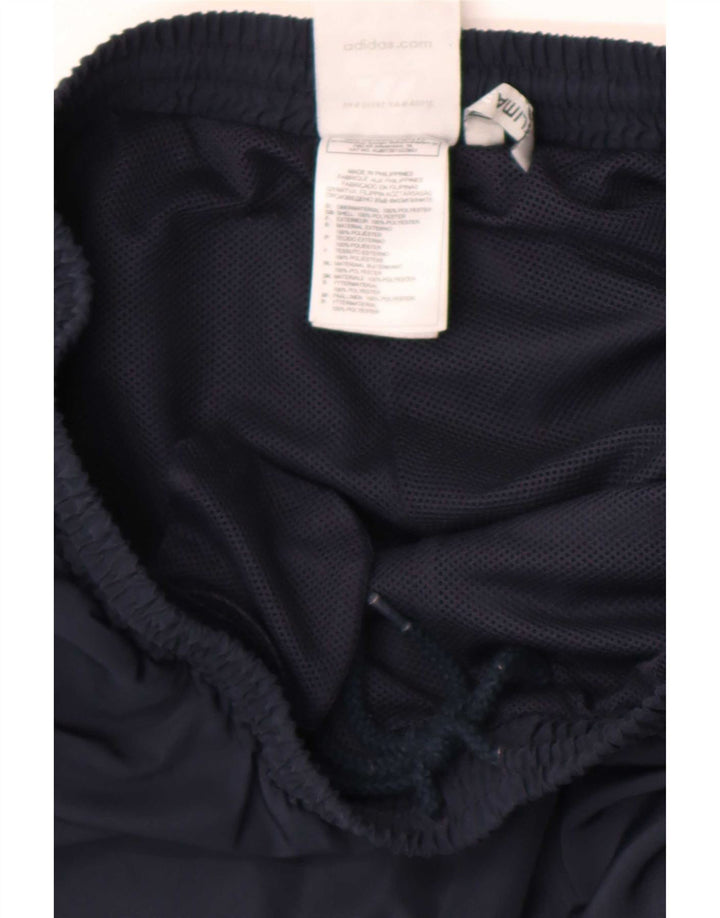 Pantaloni da tuta Adidas Climacool da uomo grandi color block blu navy