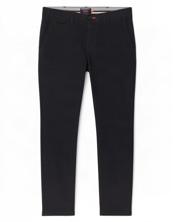 Pantaloni chino slim da uomo Superdry W32 L29 blu navy