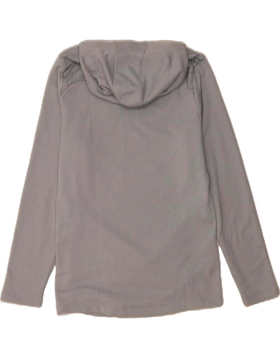 UNDER ARMOUR Mens Cold Gear Graphic Hoodie Jumper Small Grey Vintage Under Armour and Second-Hand Under Armour from Messina Hembry 