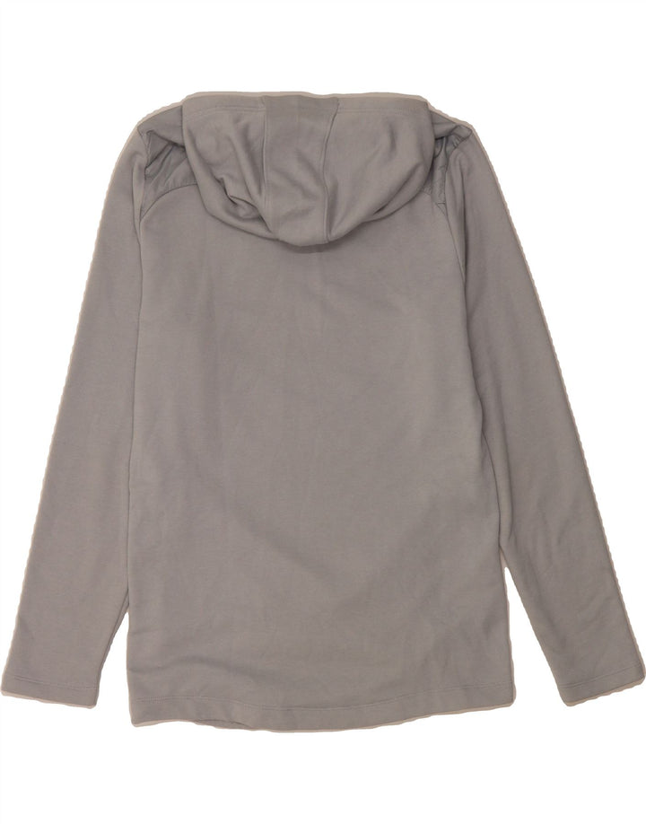UNDER ARMOUR Mens Cold Gear Graphic Hoodie Jumper Small Grey Vintage Under Armour and Second-Hand Under Armour from Messina Hembry 