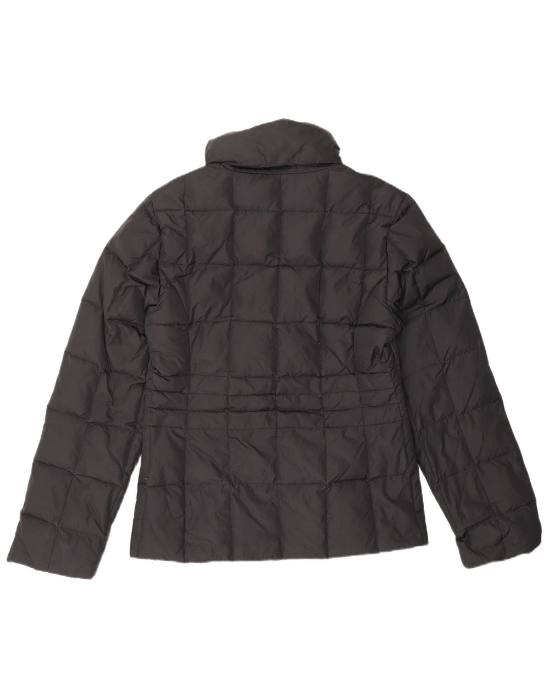 GAS Womens Hooded Padded Jacket UK 10 Small Black