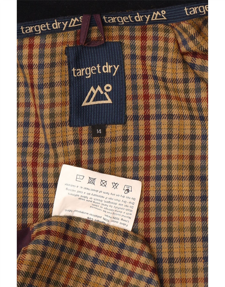 Trench oversize con cappuccio da donna Target Dry UK 14 grande poliestere viola