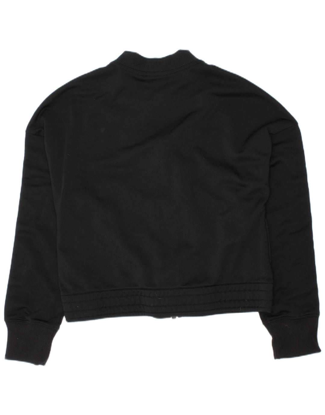 Giacca superiore della tuta da ragazza Nike 10-11 anni blocco colore nero medio