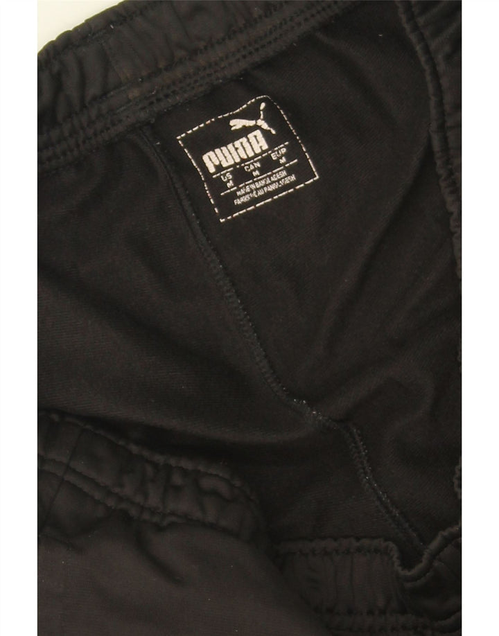 PUMA Mens Tracksuit Trousers Medium  Black Polyester Vintage Puma and Second-Hand Puma from Messina Hembry 