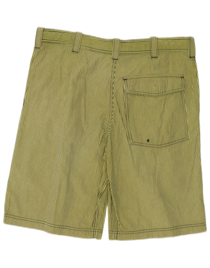 Pantaloncini cargo da uomo Armani EU 48 medi W36 cotone gessato verde