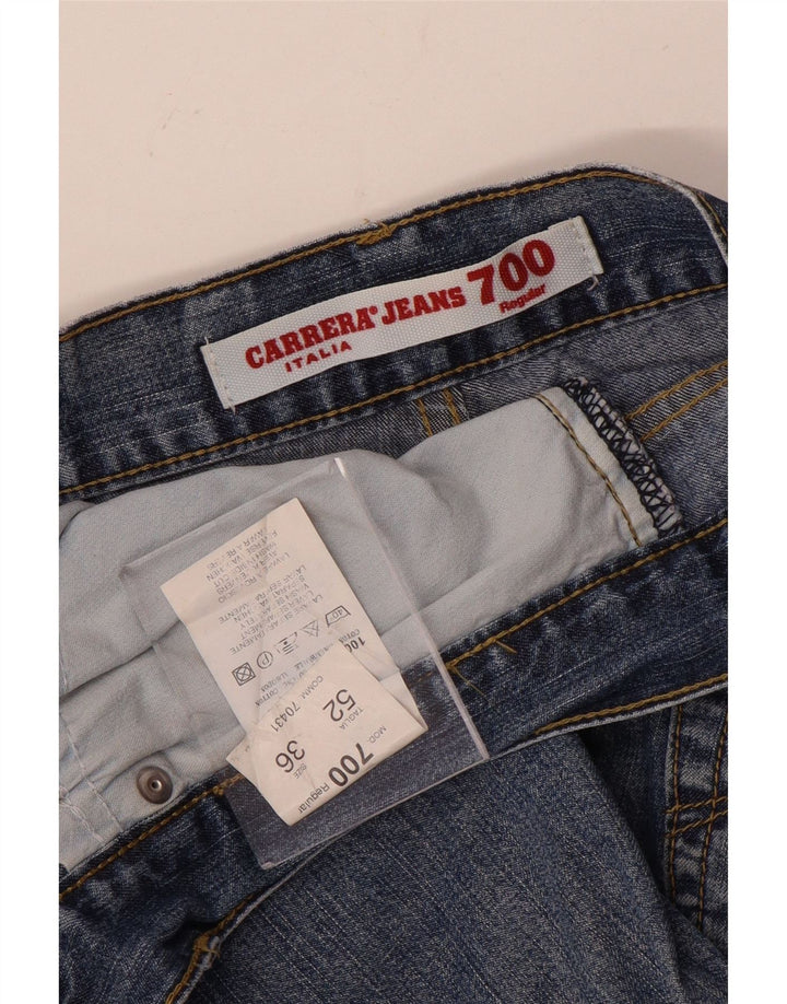 CARRERA Jeans dritti da uomo 700 vestibilità regolare W36 L30 cotone blu