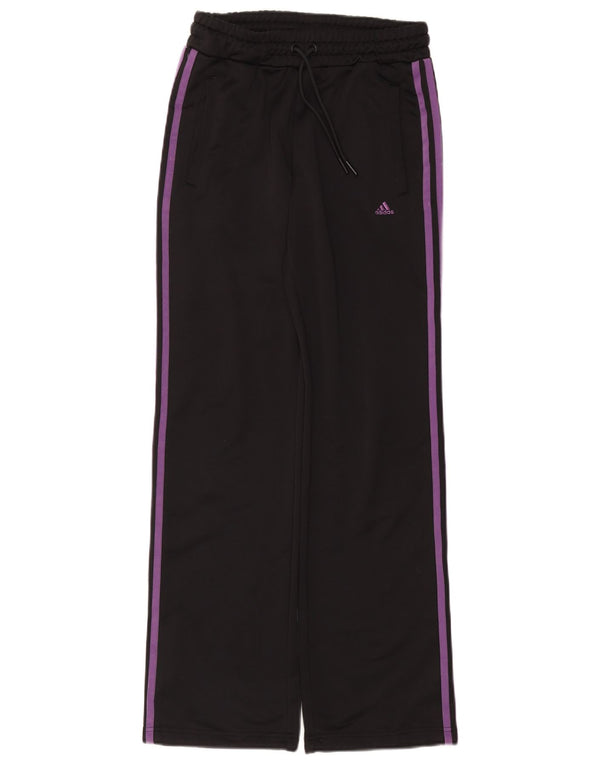 Pantaloni da tuta da donna ADIDAS UK 10 piccoli poliestere nero