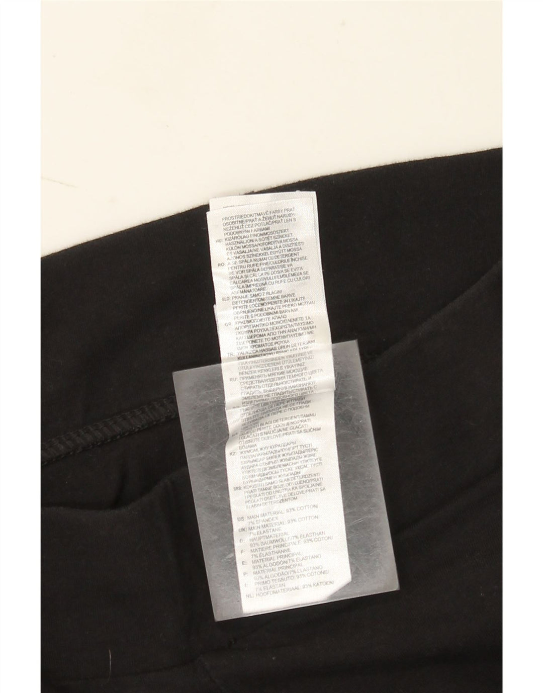 Leggings Adidas da donna UK 10 piccolo cotone nero