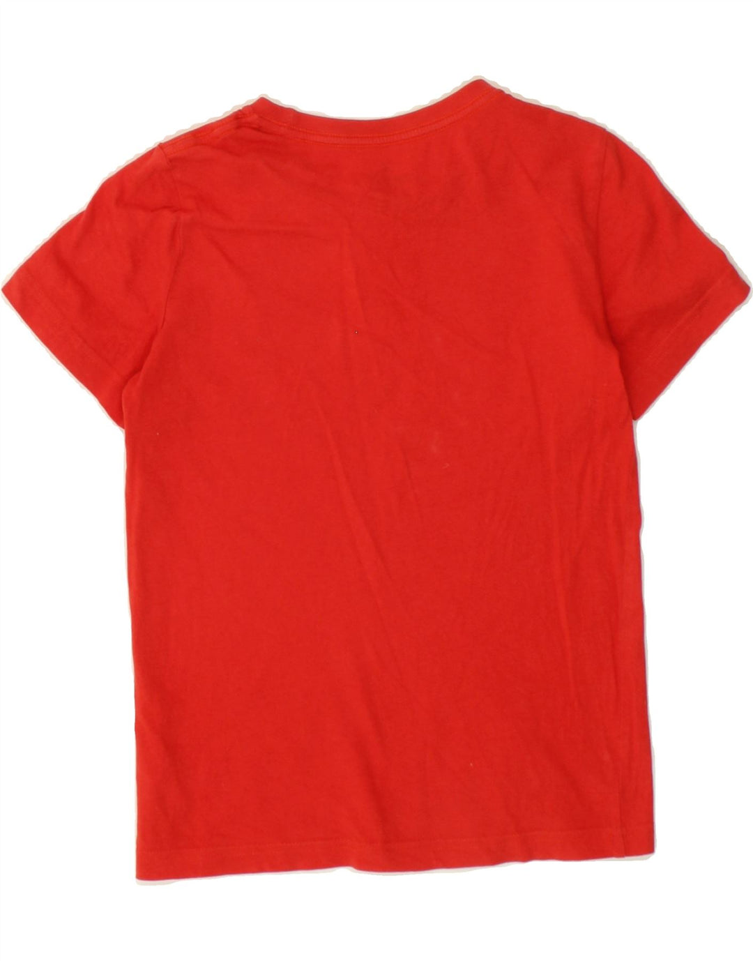 PUMA Boys Graphic T-Shirt Top 9-10 Medium Red Cotton Vintage Puma and Second-Hand Puma from Messina Hembry 