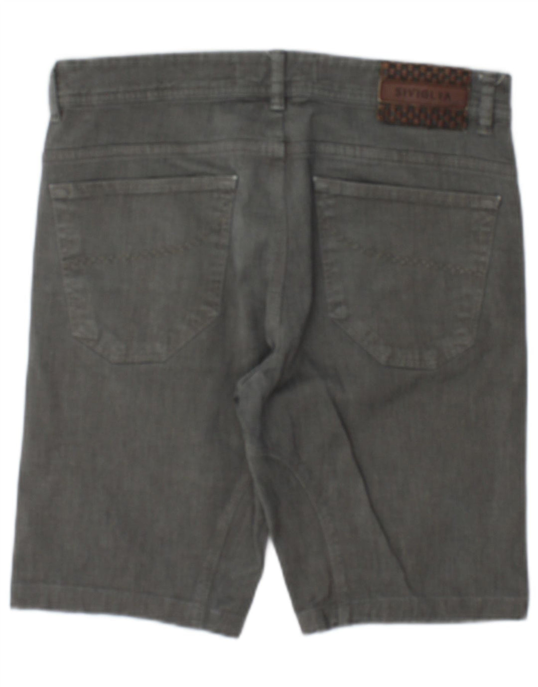 Pantaloncini casual da uomo SIVIGLIA W32 in cotone grigio medio