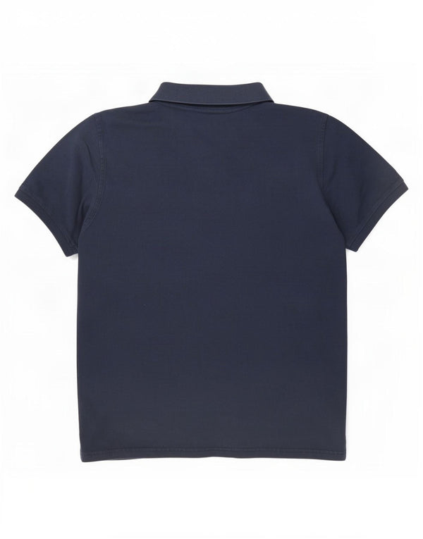 Gant Mens Polo Shirt Large Navy Blue Cotton