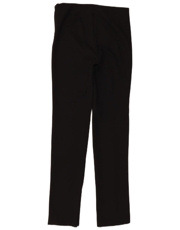 Pantaloni casual slim da donna Zara piccoli W26 L33 neri