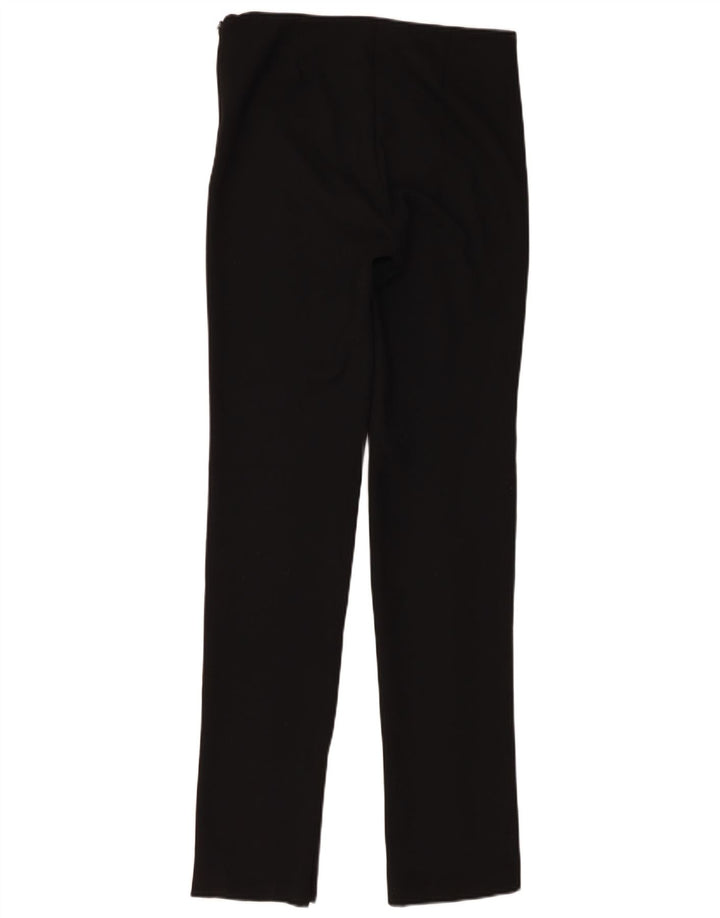 Pantaloni casual slim da donna Zara piccoli W26 L33 neri