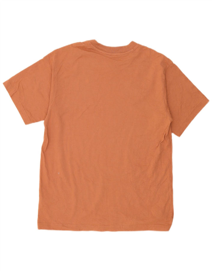T-shirt da uomo Adidas Top in cotone marrone medio