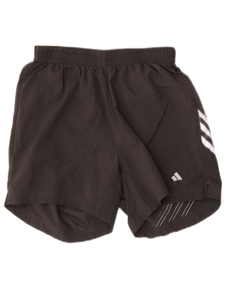 Pantaloncini sportivi Adidas Aeroready da uomo piccoli in poliestere grigio